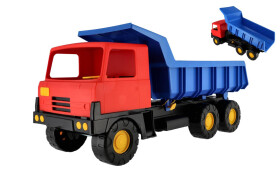 Auto Tatra 815 modrá korba červená kabina