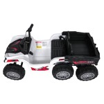 Mamido Dětská elektrická čtyřkolka Quad Sport TX ATV bílá