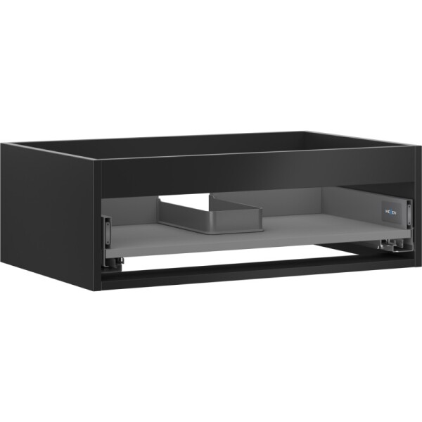 MEXEN - Box-A skříňka pro umyvadlo 70, 1 šuplík, černá mat 91AX0-0700-235-1-71