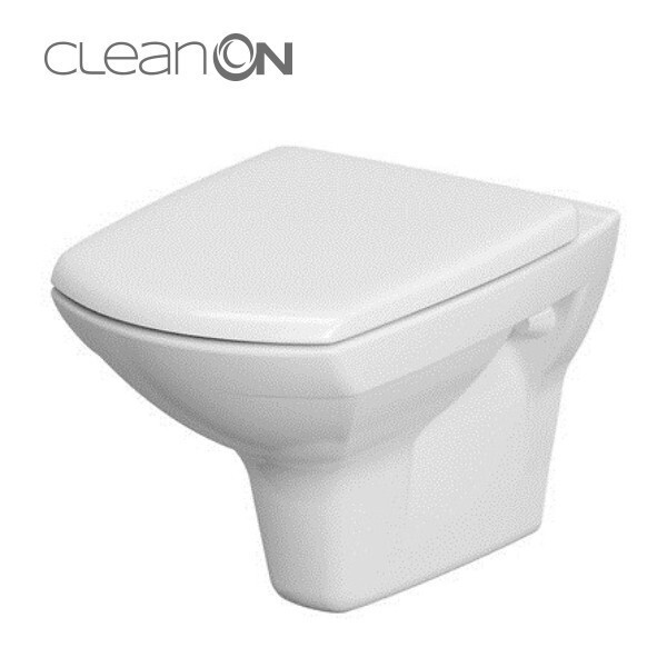 CERSANIT - SET 548 závěsná mísa CARINA NEW CLEAN ON včetně sedátka duroplast K701-033