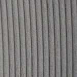 Relaxační křeslo, šedá, manšestrová látka, AK-L7285 GREY6