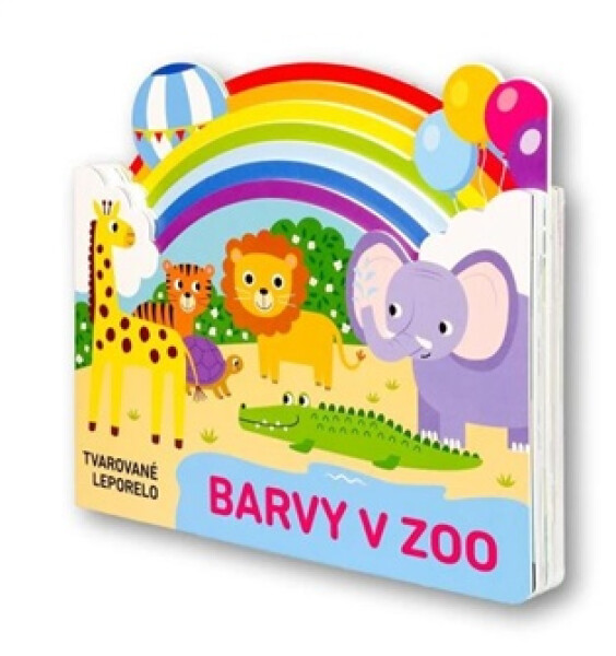 Tvarované leporelo Barvy v ZOO