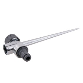 Podstavec pro zavlažovače, hrotový, 1/2" vnitřní závit, kov+ZN, ROSA