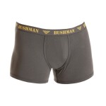 Bushman Pánské boxerky Edward II, tmavě šedé XL