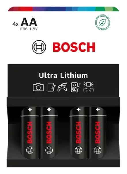 Bosch FR6UL4B/00 / Baterie / Lithium AA / 4 ks (8594162800018)