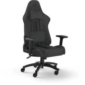 Corsair TC100 Relaxed (Látková) černo-šedá / Herní židle / Látková / nastavitelná výška a úhel / nosnost 120kg (CF-9010052-WW)