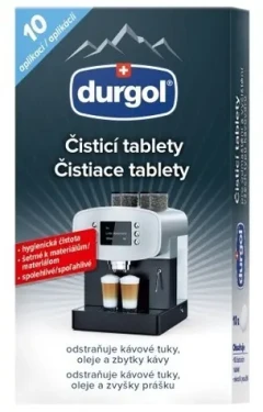 Durgol Swiss / Čisticí tableta pro kávovar / 10 x 1,6 g