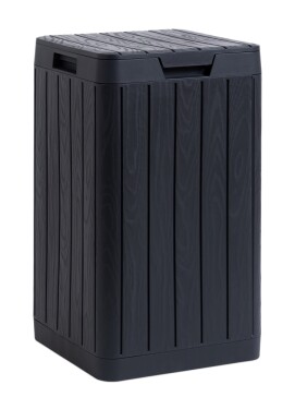 TOOMAX RIO GARDEN zahradní plastový koš 80 L - grafit