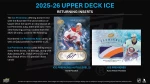 Hokejové karty NHL 2025-26 Upper Deck Ice Hockey Hobby Box