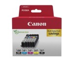 Canon CARTRIDGE PGI-580/CLI-581 BK/CMYK MultiPack pro PIXMA TS615x, TS625x, TS635x, TS815x, TS825x (200 str.) EDF_1050606