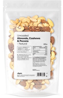 Vilgain Mix ořechů – Natural 250 g