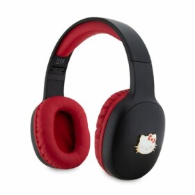 Hello Kitty Bicolor Kitty Metal Head Logo Stereo Headphones černá / Bezdrátová sluchátka / BT 5.3 / výdrž až 8 h (57983116931)