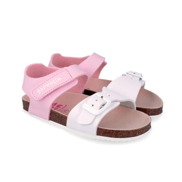 Dívčí sandály BIO BASICO BLANCO Y ROSA Biomecanics 262468-D113 - 33