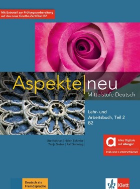 Aspekte neu B2 – Hybride Ausgabe – Lehr./Arbeitsbuch Teil 2 + MP3 allango.net + Lizenz (24 - Ute Koithan