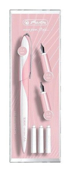 Kaligrafické pero - růžové