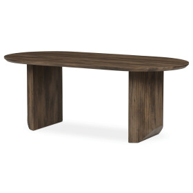 Stůl jídelní, 200x100x77 cm, MDF deska, 3D dekor ořech.