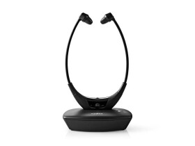 Sluchátka NEDIS HPRF010BK Black - rozbaleno - poškozený obal