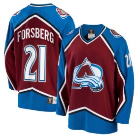 Fanatics Pánský Dres Colorado Avalanche Peter Forsberg #21 Breakaway Retired Player Jersey Velikost: