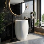 REA - Volně stojící baterie LUNGO Black REA-B4302