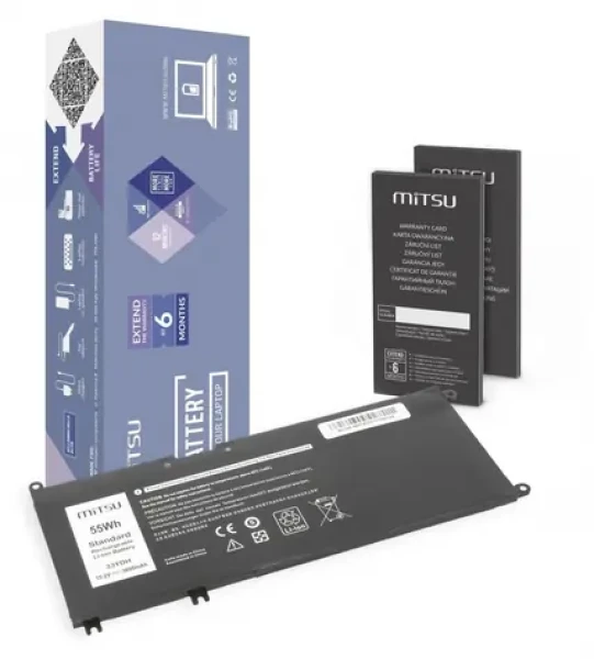 Baterie pro Dell Inspiron 15 5587, 7588 / Baterie pro notebook / Li-Ion / 15,2V / 3600mAh / 55Wh (BC/DE-5587)