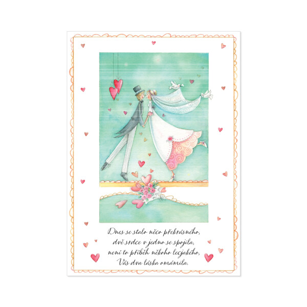 Hrací přání - Svatební polibek