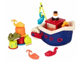 B-Toys Loď s kapitánem Fish Splish