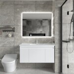 Erga Ava, LED zrcadlo 100x80cm, 2760 lm, 6500K, přední/zadní osvětlení, ERG-V01-120-1080-00