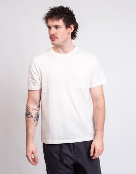 Tričko Patagonia M's Daily Pocket Tee Undyed Natural