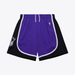 Mitchell & Ness Pánské kraťasy Sacramento Kings NBA Swingman Shorts - Fialová Velikost: M