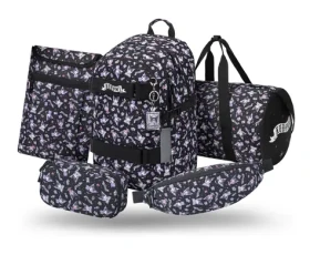 BAAGL SET 5 Skate Kuromi Black / Školní set / batoh, penál, sportovní taška, ledvinka, obal na notebook / GRS