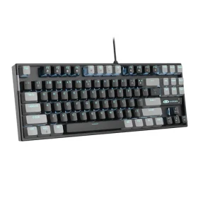 MageGee MK-STAR šedo-černá / Mechanická klávesnice / US layout / kabel USB-A / RGB podsvícení (MK-STAR Gb Red)