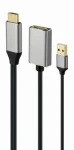 Rozbaleno - Gembird adaptér HDMI (M) na DisplayPort (F) 0.10m / aktivní / rozbaleno (A-HDMIM-DPF-02..Rozbaleno)
