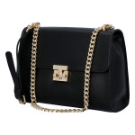 Elegantní dámská společenská, crossbody kabelka Juno, černá