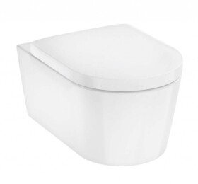 HANSGROHE - EluPura S Závěsné WC se sedátkem SoftClose, AquaFall, HygieneEffect, bílá 62021450