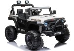 Mamido Dětské elektrické autíčko Jeep Target bílé