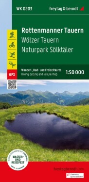 Rottenmanner Tauern 1:50 000 / turistická a cykloturistická mapa