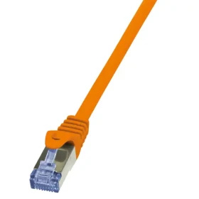 LogiLink CAT6a S/FTP oranžová / Patch kabel / RJ-45 / AWG 26/7 / 2 m (CQ3058S)