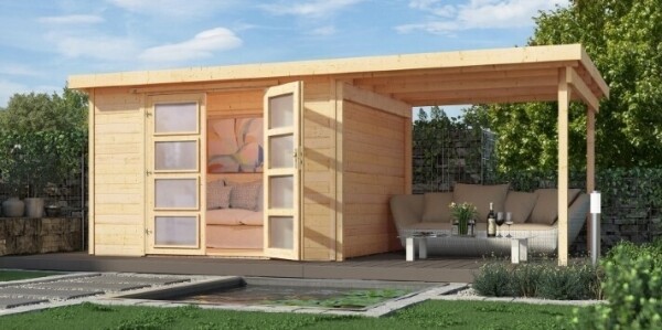 WEKA Dřevěný zahradní domek 321 (553 x 293 x 206 cm)