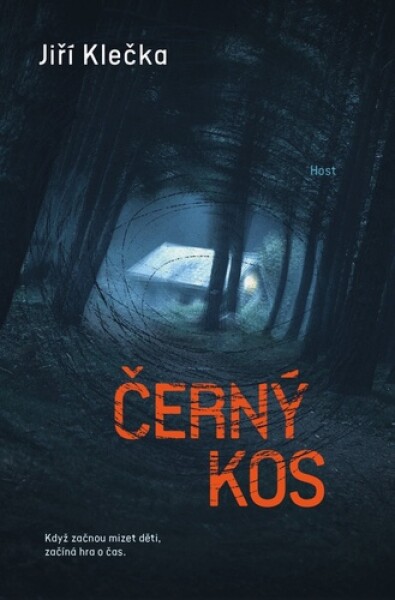 Černý kos - s podpisem autora - Jiří Klečka