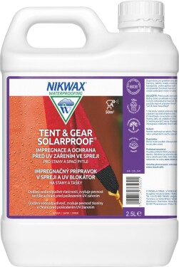 NIKWAX Tent & Gear SolarProof 2,5 litrů