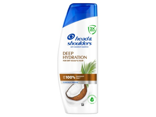 Head & Shoulders Deep Hydration Zklidňující šampon proti lupům a mastnotě 250 ml