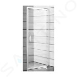 JIKA - Lyra plus Sprchové dveře pivotové L/P, 900x1900, bílá/transparentní sklo H2543820006681
