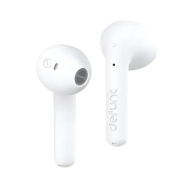 DeFunc True Lite bílá / Bezdrátová sluchátka / Bluetooth 5.3 / ENC / IPX4 (71464)