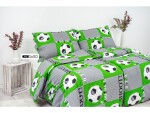 Stanex Ložní povlečení bavlněné Fotbal (LS184) ROZMĚR: 140x200 cm + polštář (90x70 cm)