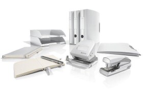 Mobilní pořadač LEITZ 82mm ACTIVE Style A4 - Arkticky bílý