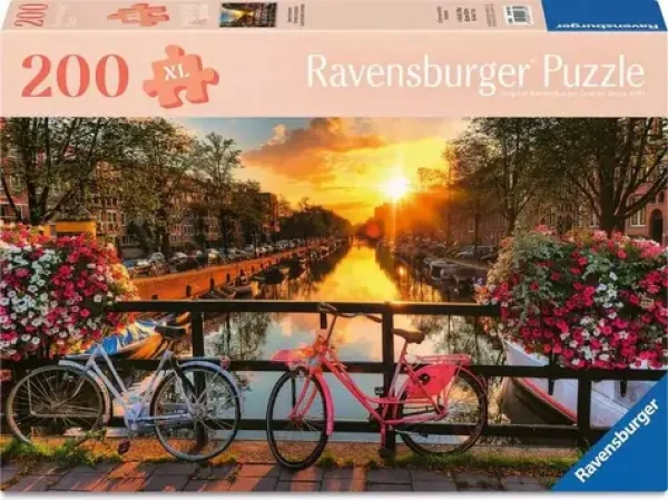 Ravensburger 120017332 Západ slunce v Amsterdamu 200 dílků