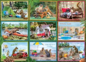 COBBLE HILL Puzzle Veverky na prázdninách