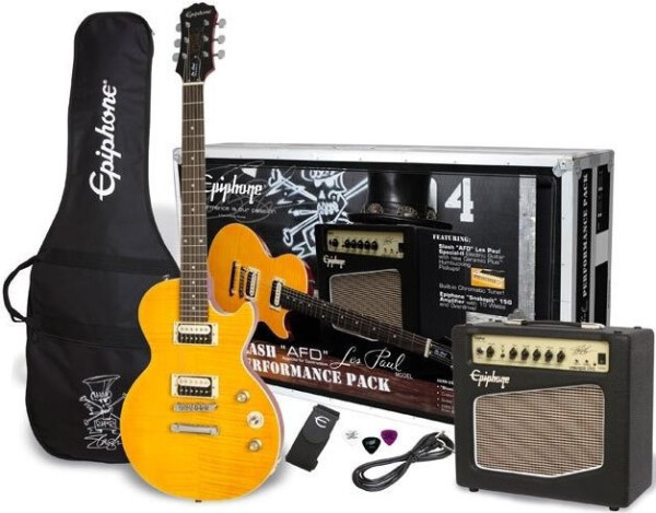 Epiphone Slash Appetite Les Paul Special-II Performance Pack - Appetite Amber