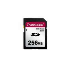 Transcend SD SLC Mode 220I 256GB / průmyslová paměťová karta / Rychlost čtení až: 22 MBs / Rychlost zápisu až:20 MBs (TS256MSDC220I)
