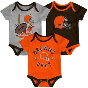 Outerstuff Dětské body Cleveland Browns NFL Champ Baby Body-Set (3 ks)